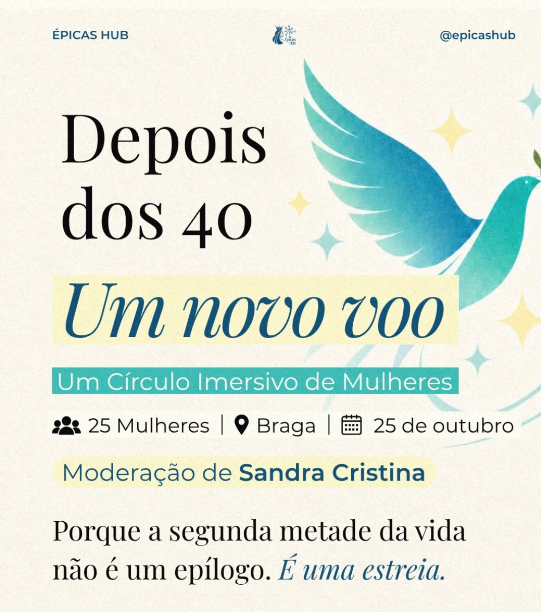 Depois dos 40 um novo voo