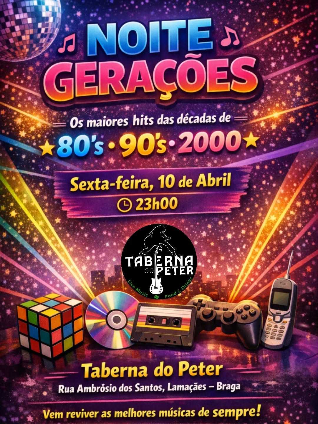 NOITE GERAÇÕES