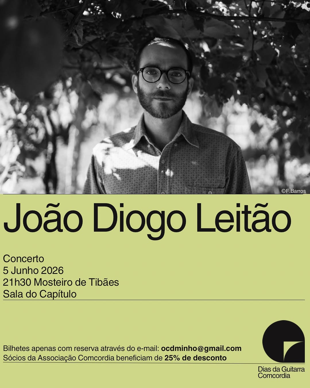 João Diogo Leitão + Quarteto de Guitarras OCDM