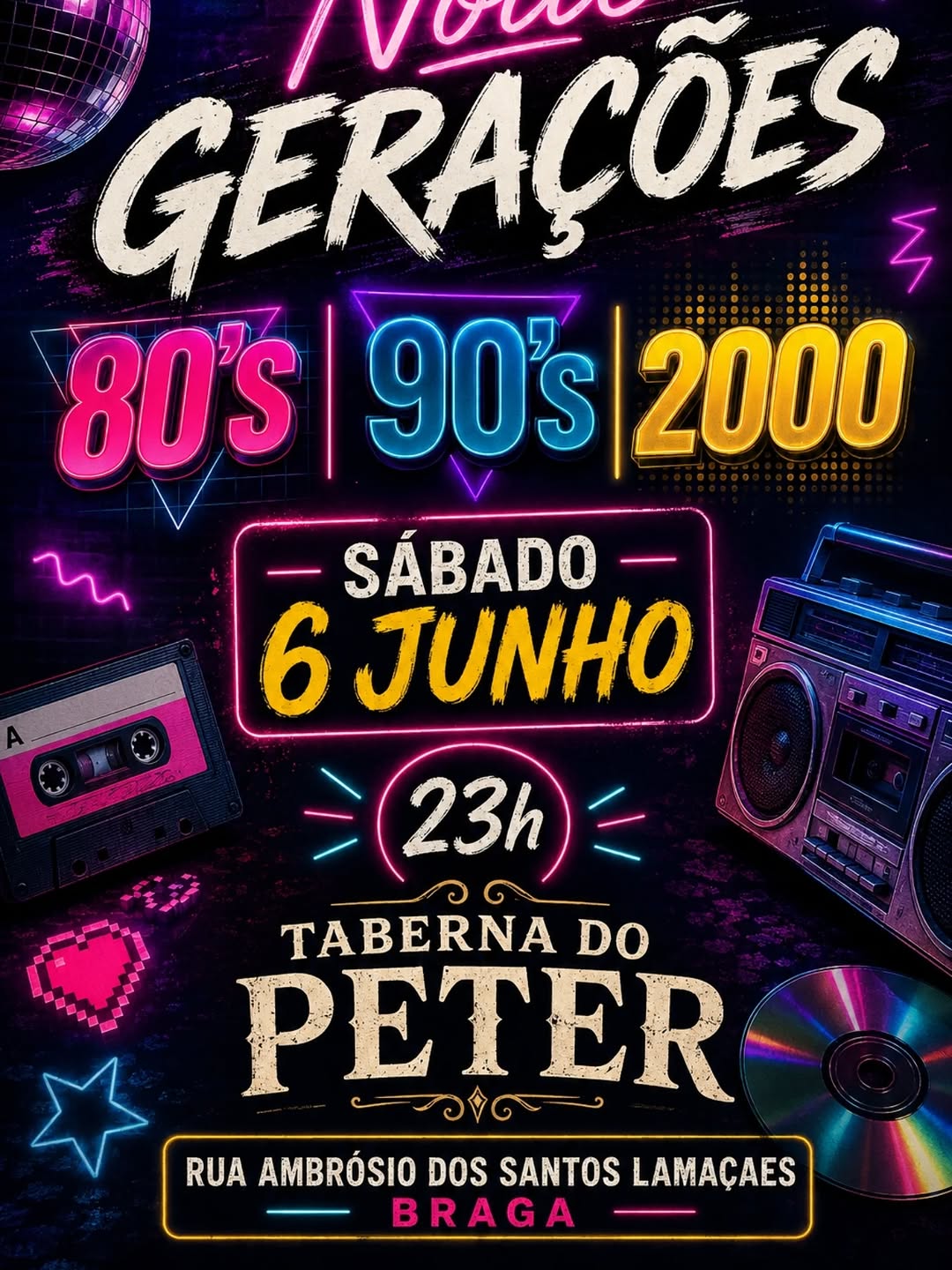 DJ — Noite Gerações