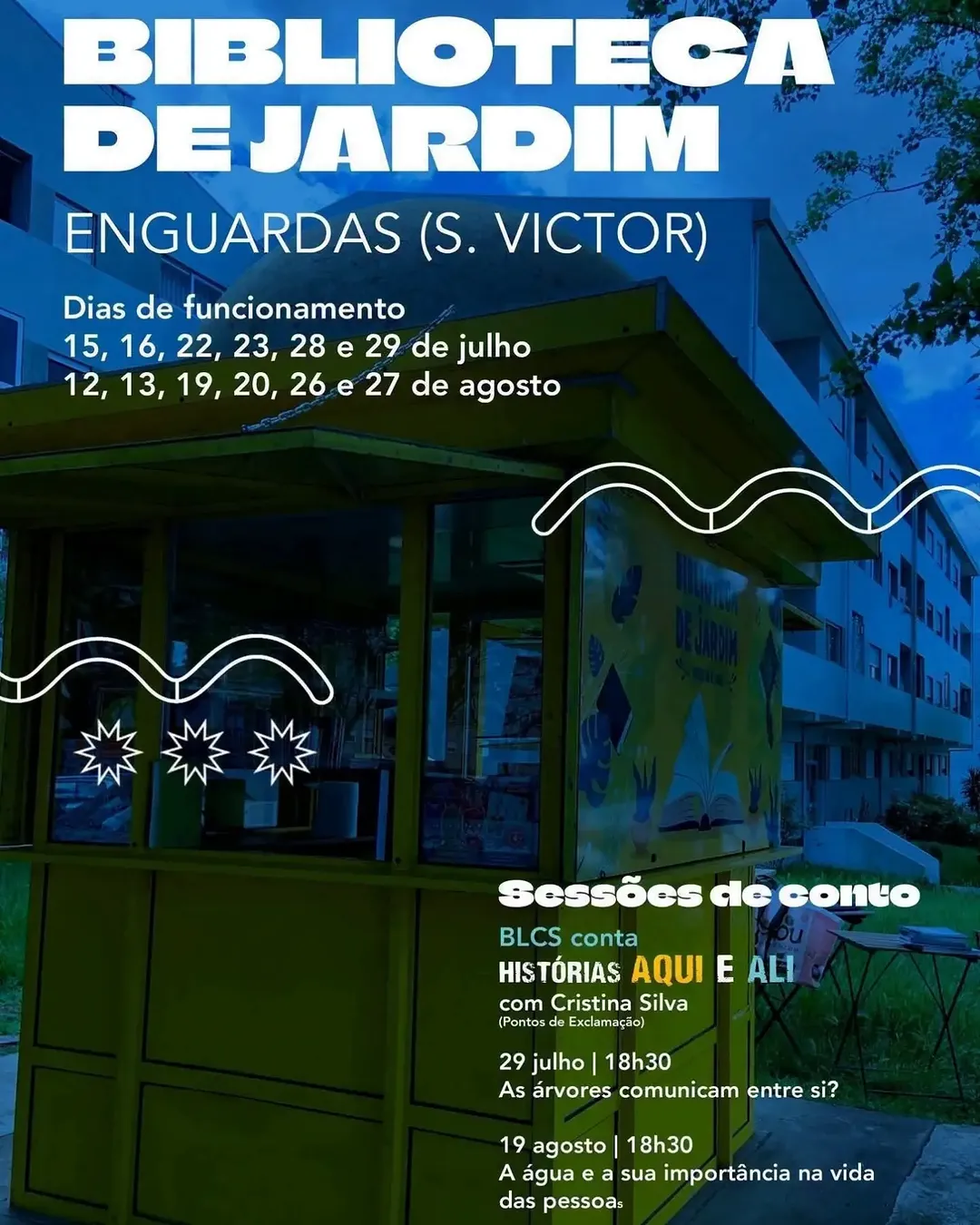Sessão de Conto Especial (BLCS conta "Histórias Aqui e Ali"):
