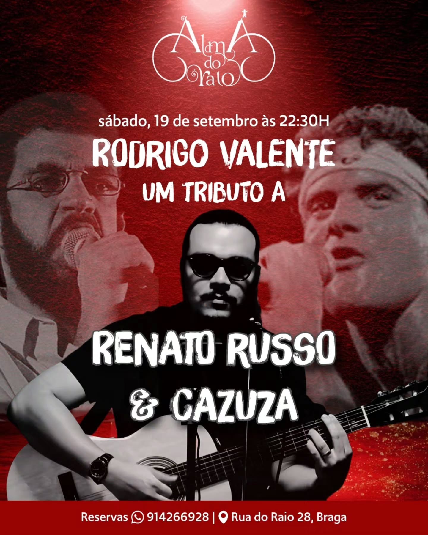 Rodrigo Valente — Tributo Renato Russo e Cazuza