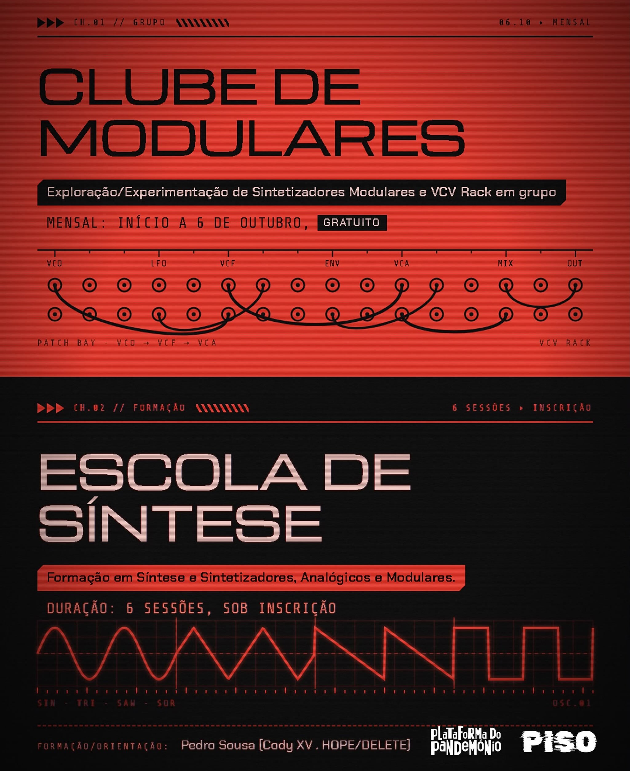 Pedro Sousa — Clube de Modulares e Escola de Síntese