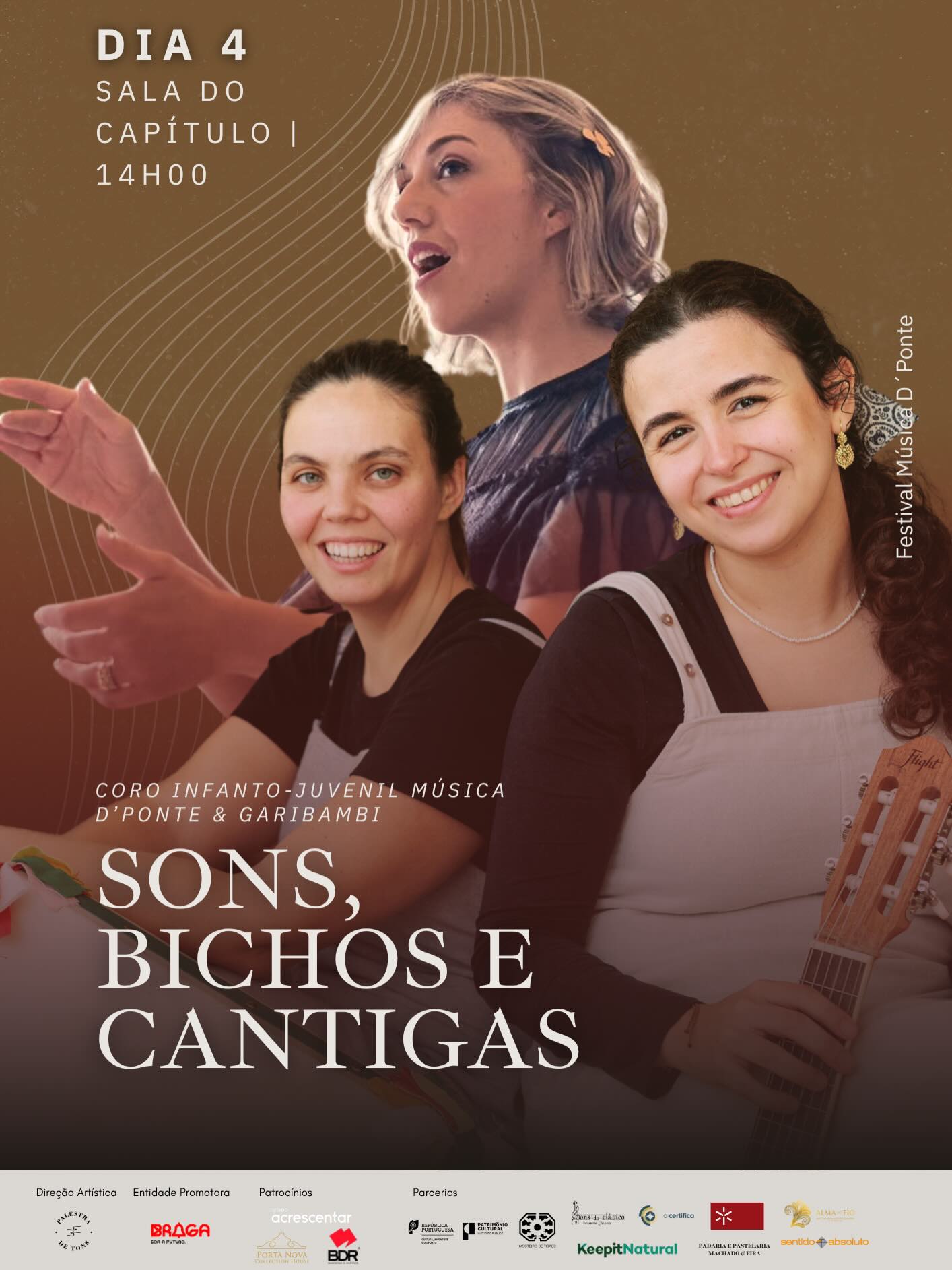 SIMBIOSE — sons, bichos e cantigas: Coro Infantojuvenil Música d’Ponte × GariBambi