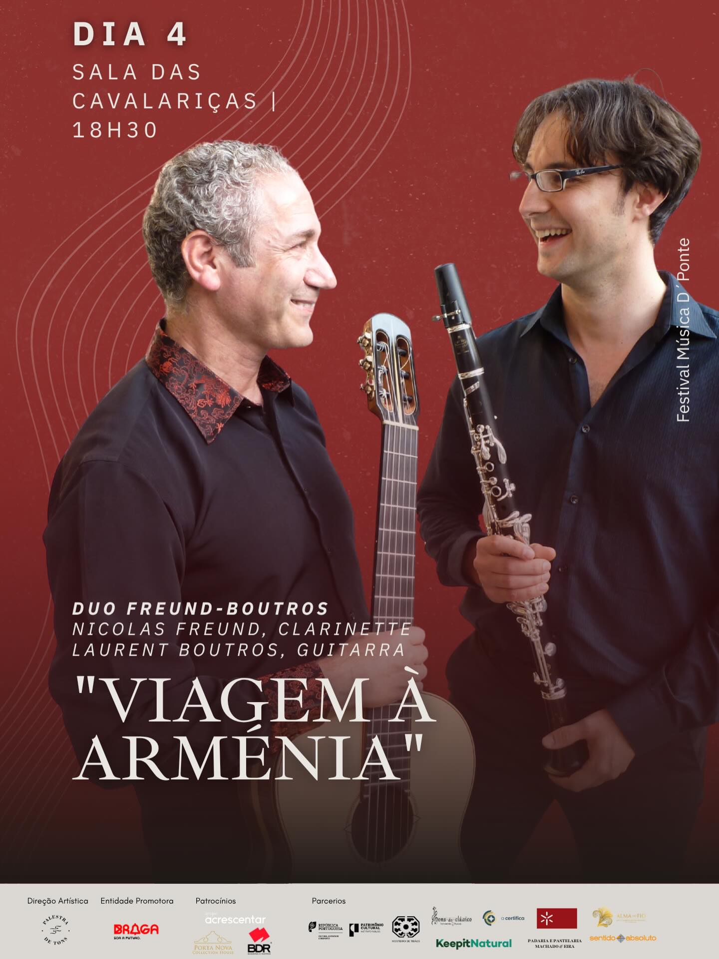 Duo Freund-Boutros apresenta «Viagem à Arménia»