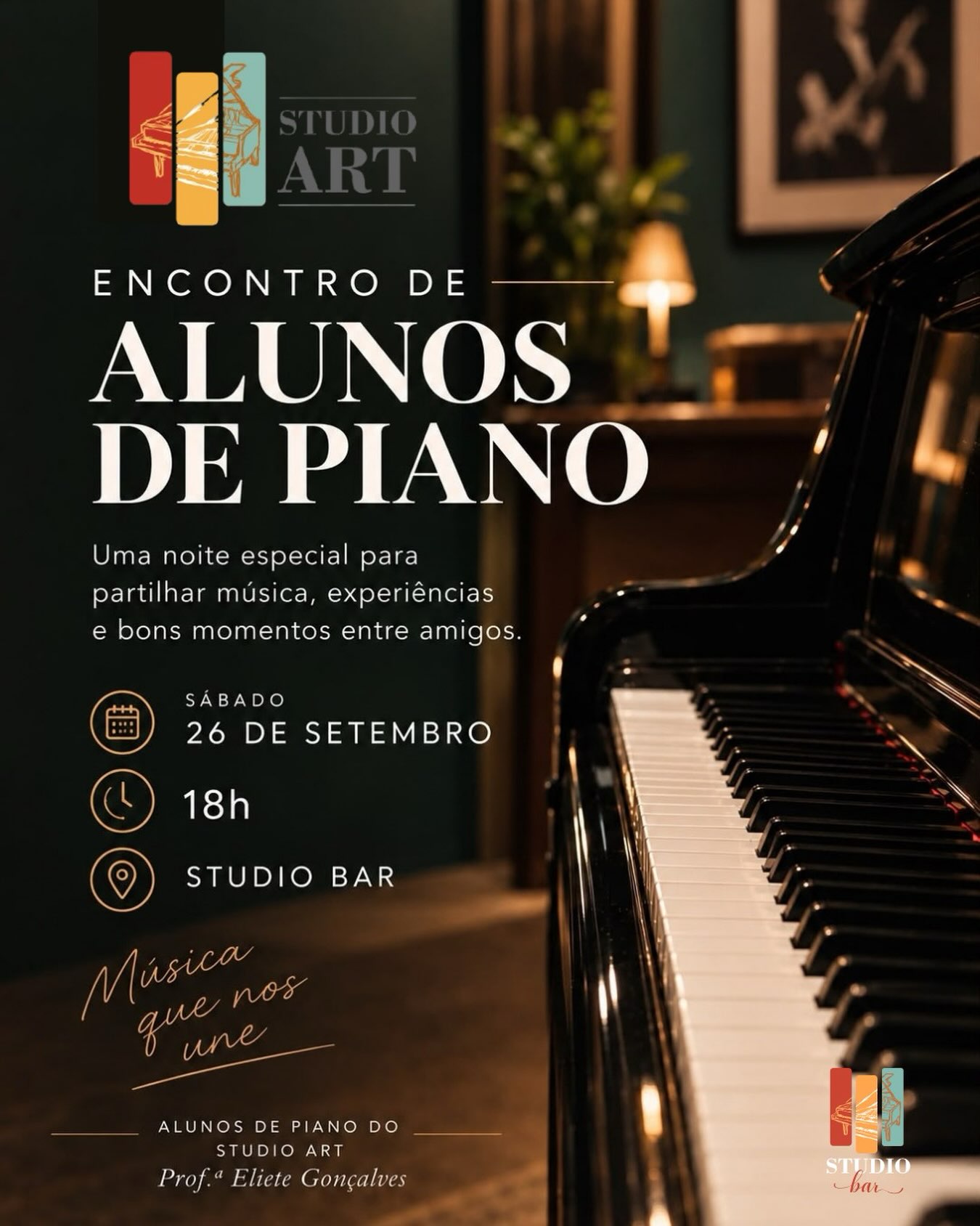 ENCONTRO DE ALUNOS DE PIANO