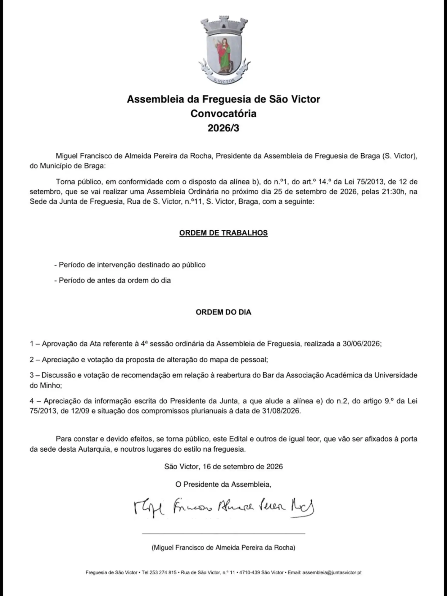 Assembleia de Freguesia