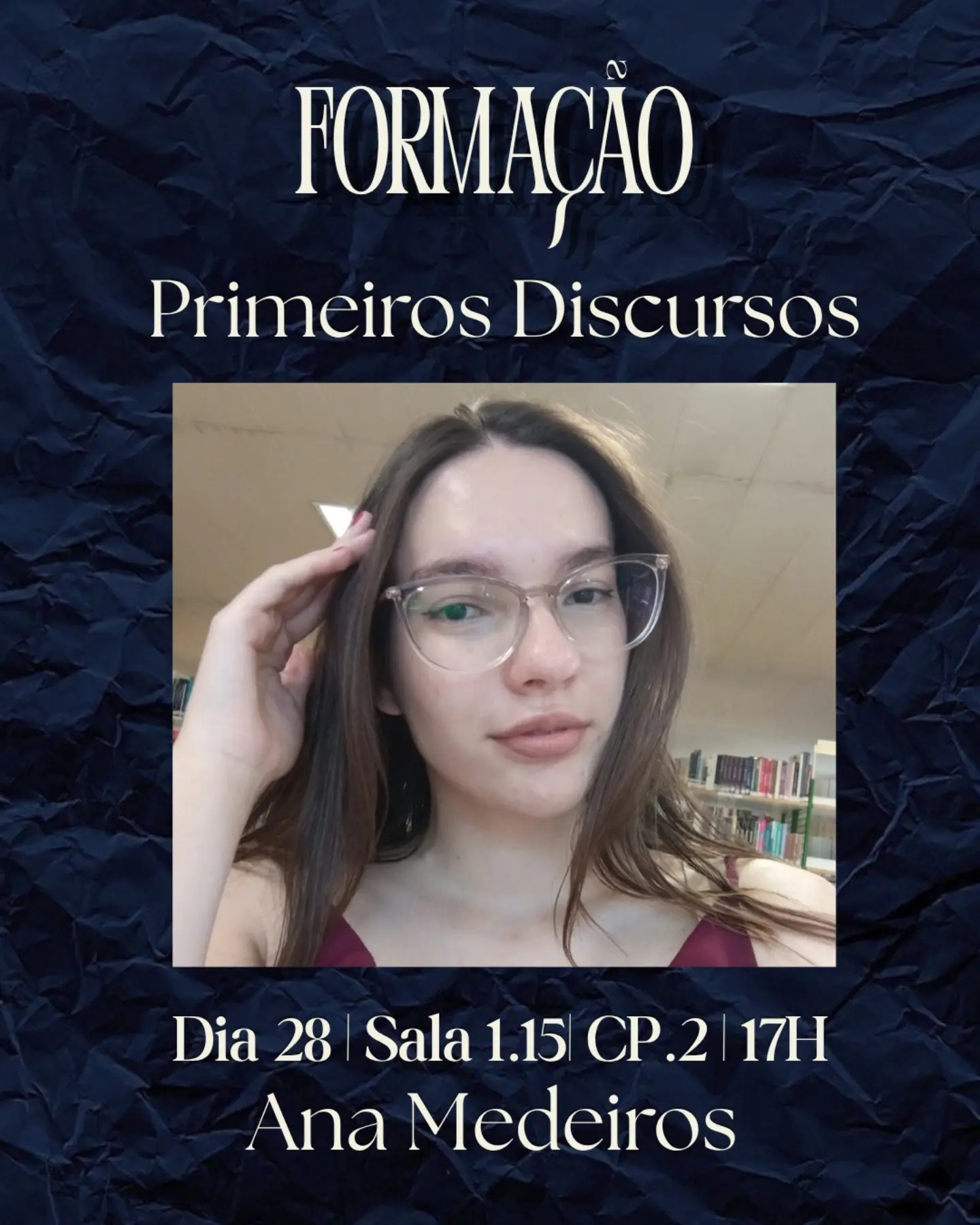 Ana Medeiros (aka Iron) — Formação de primeiros discursos
