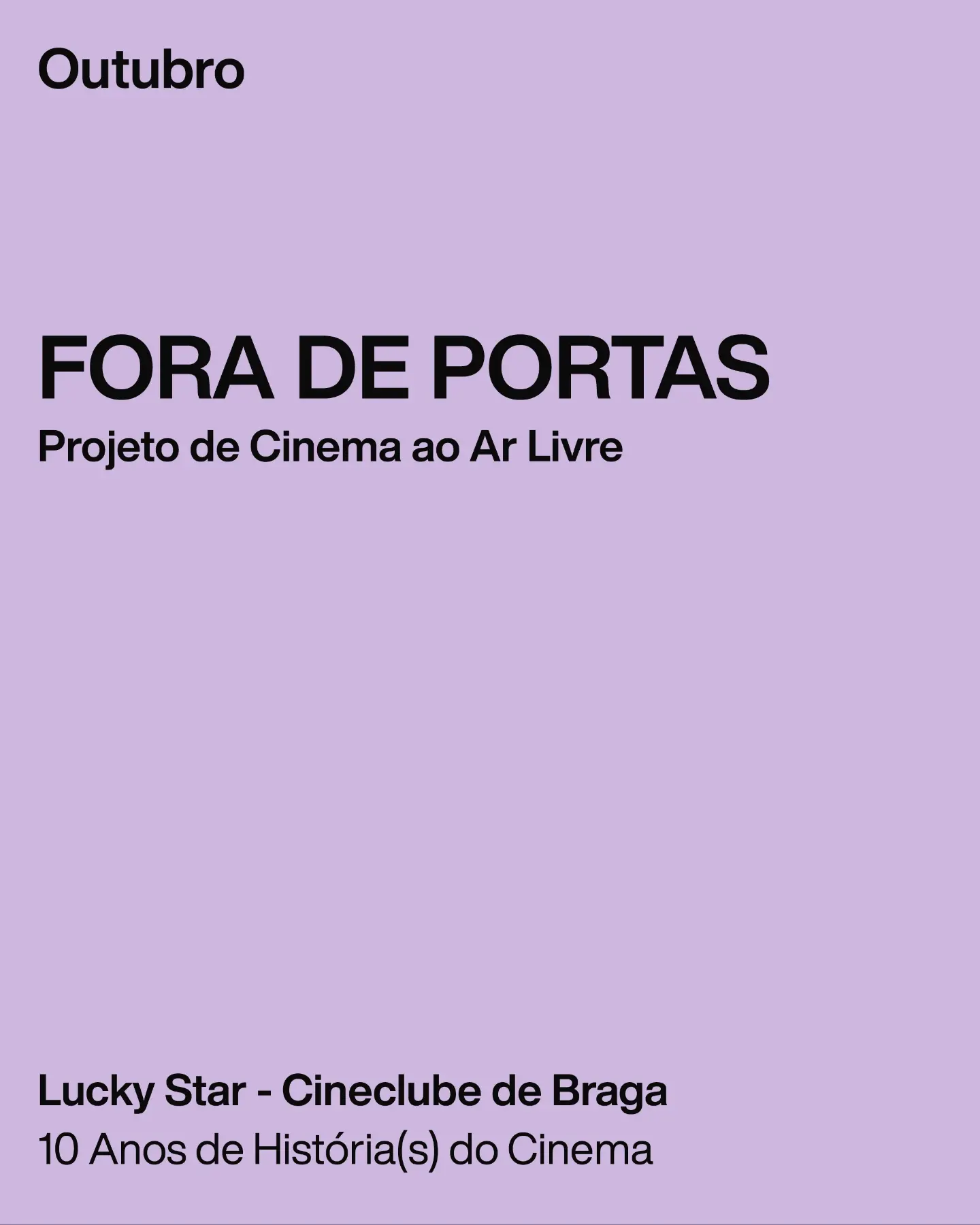 Tu, Que Vives + Undine — Fora de Portas 2026