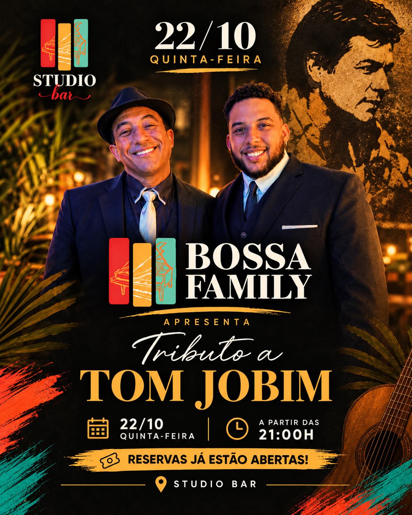 Bossa Family apresenta «Tributo a Tom Jobim»