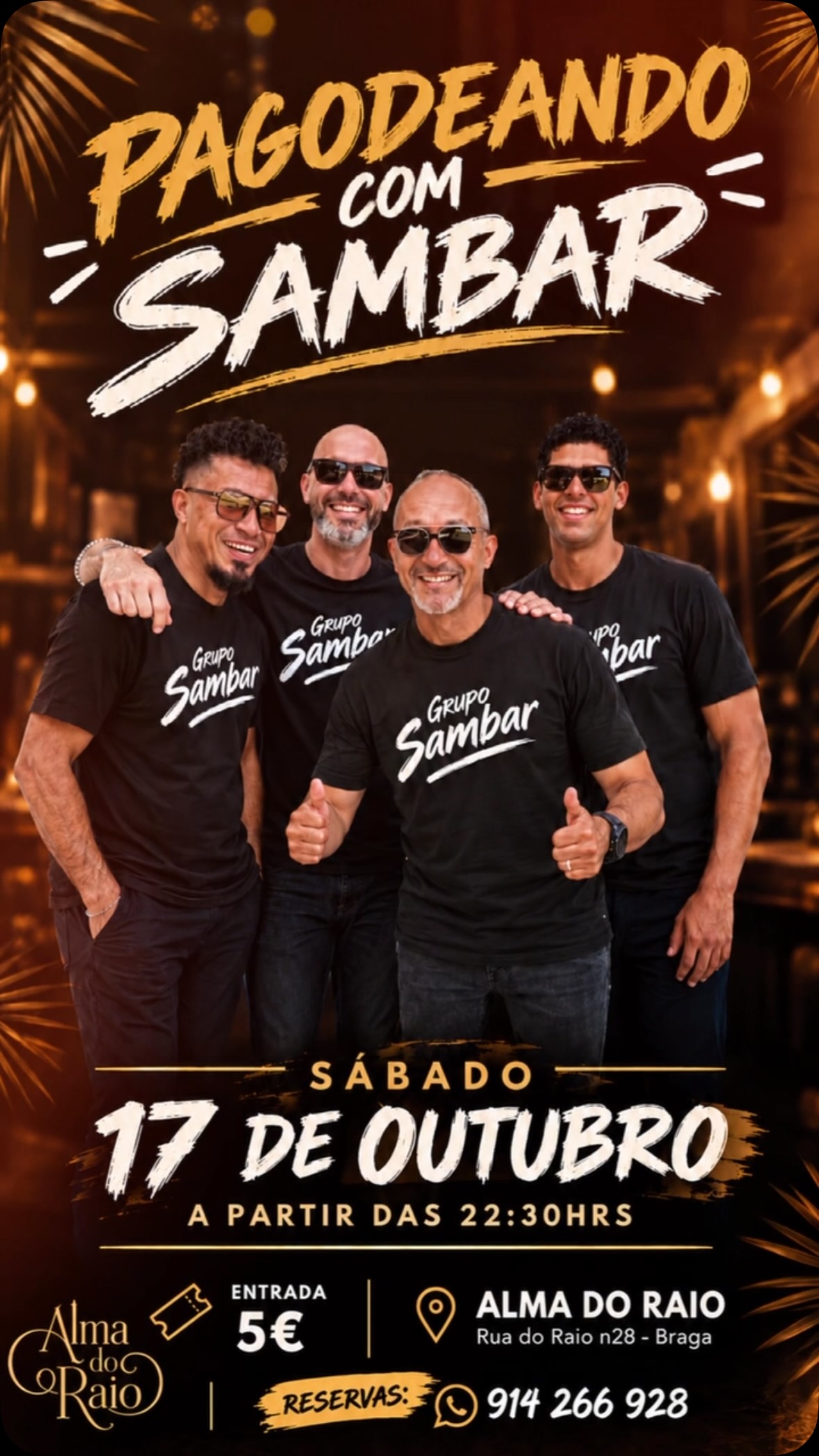 Sambar na Alma do Raio — Pagodeando