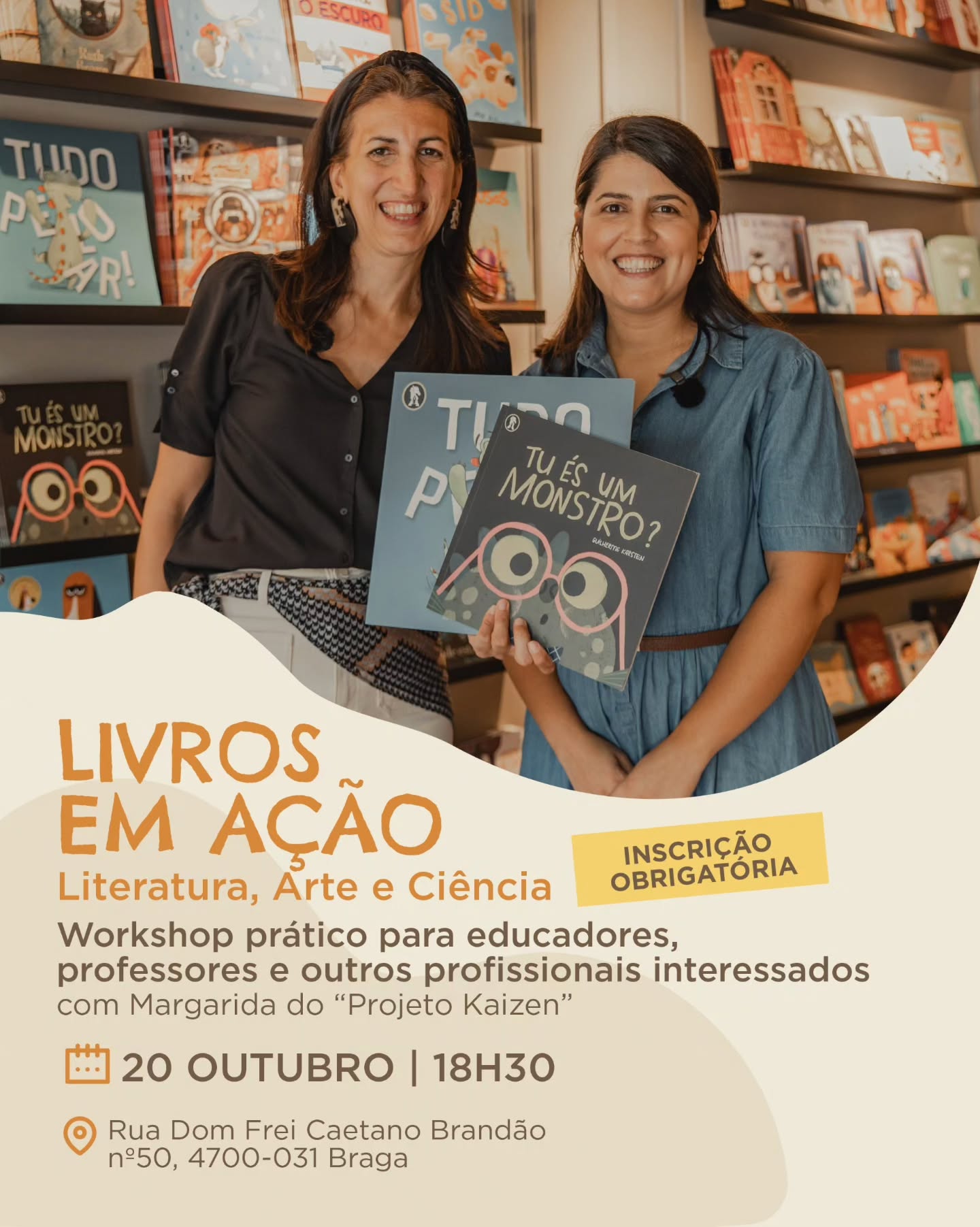 Livros em Ação: Literatura, Arte e Ciência