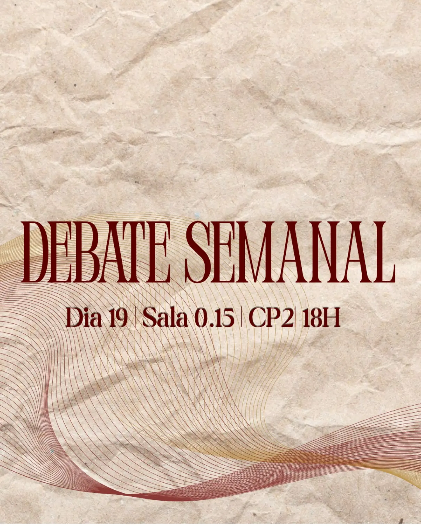 Estaremos a tua espera