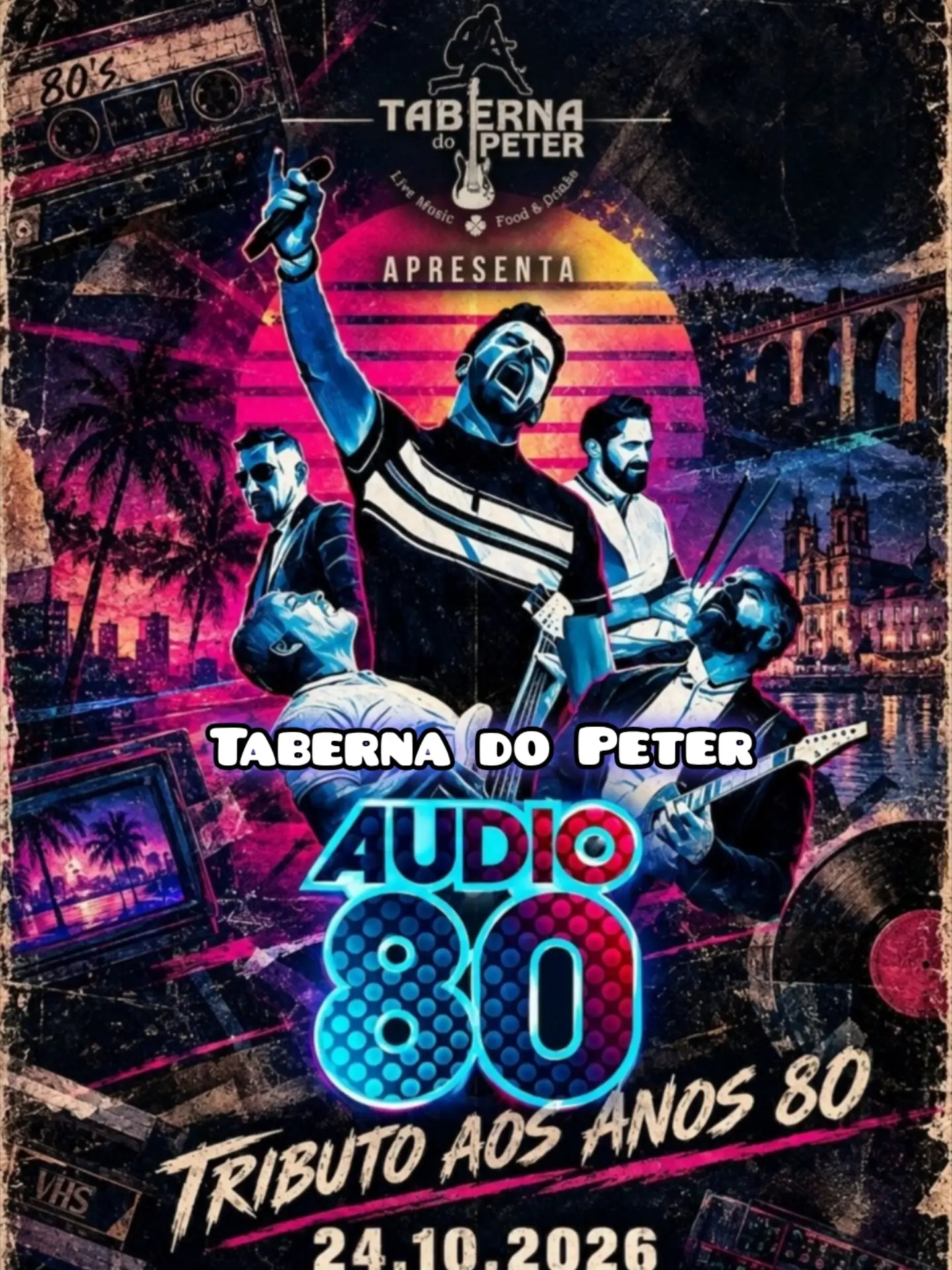 Audio 80 — Tributo aos anos 80’s