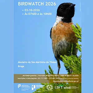 BIRDWATCH 2026_OBSERVAÇÃO DE AVES NA CERCA DO MOSTEIRO DE TIBÃES
