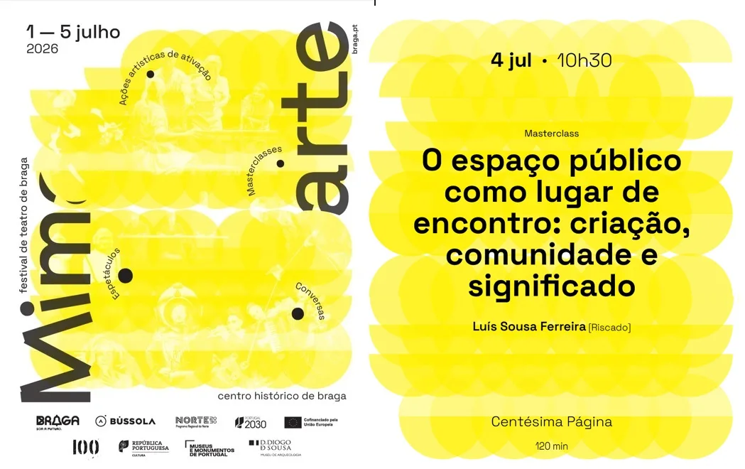 Masterclass: O espaço público como lugar de encontro: criação, comunidade e significado 